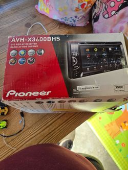 Pioner stereo brand new and Sony stereo  used