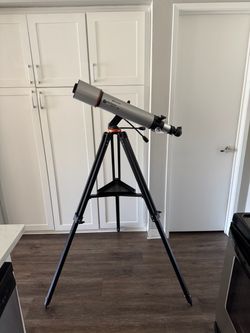 Celestron StarSense Telescope, Tripod, Lenses and Parts, and Celestron Bag