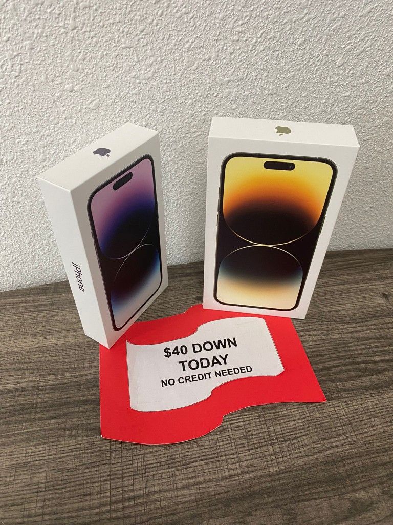 Apple IPhone 14 Pro Max T-Mobile MetroPCS - Pay $40 To Take It Home 