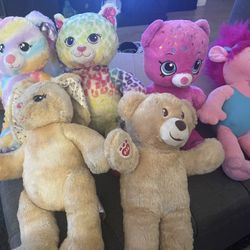 Build A Bear plushies 