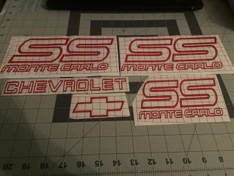 Monte Carlo Ss Decals
