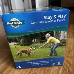 Stay & Play Compact Wireless Fence