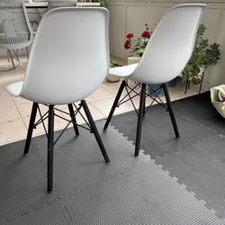 White/ Black Chairs