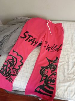 Graphic sweatpants
