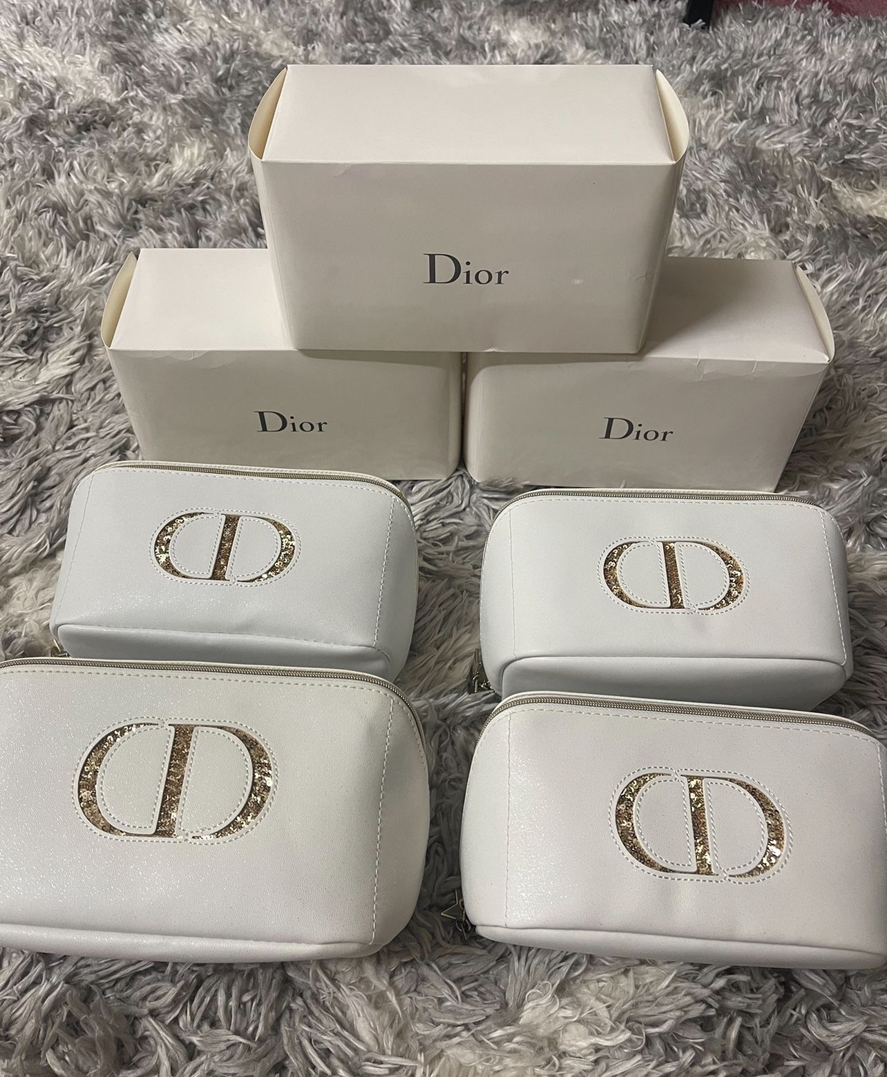 Authentic Dior cosmetic pouch