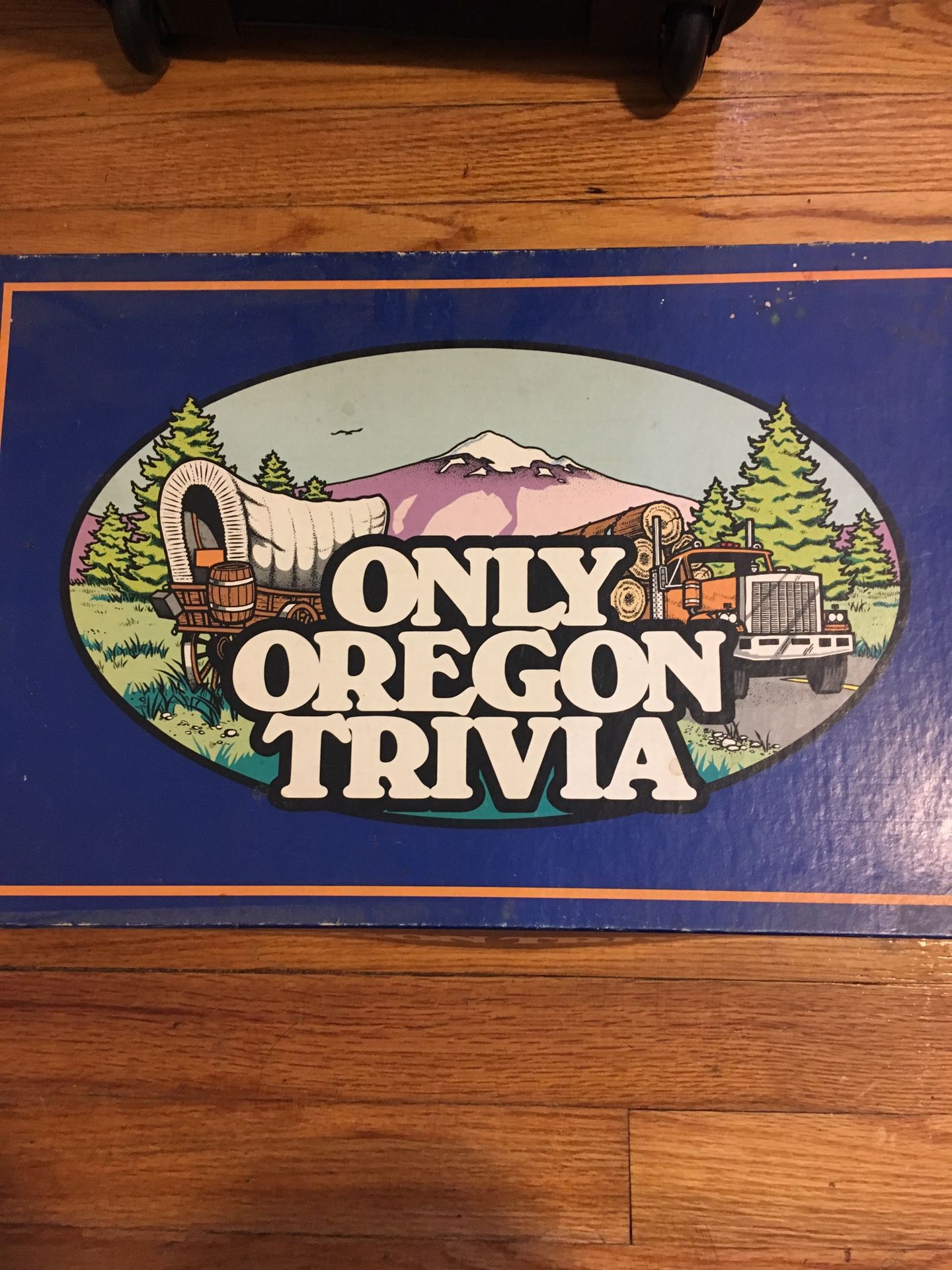 Oregon only trivia board game 1985