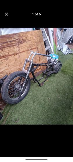 Suzuki Savage 650 frame and wheels