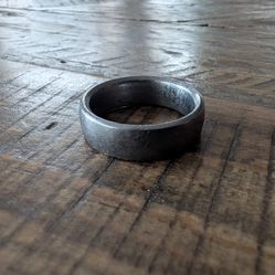 Tantalum Ring – Matte Gunmetal Band