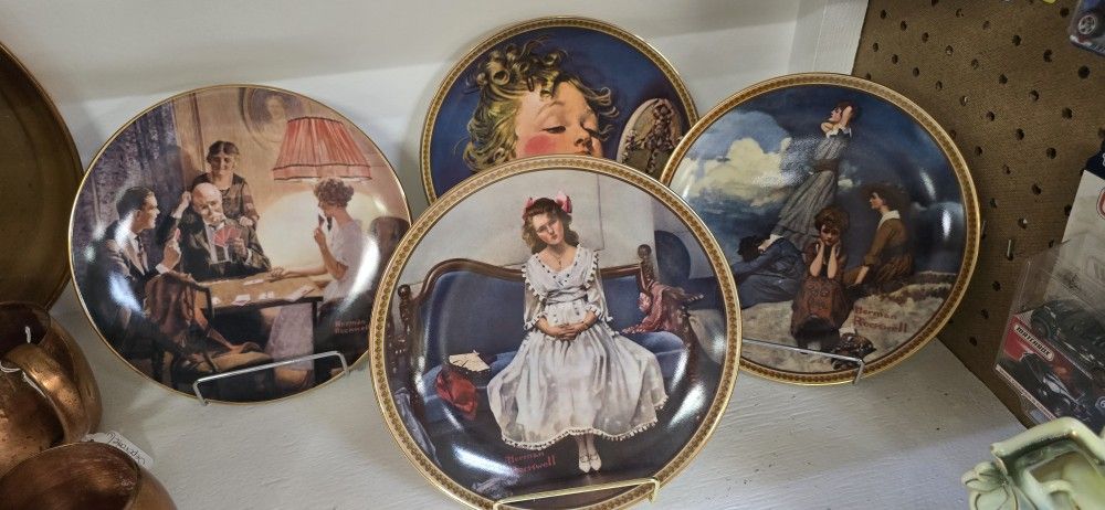 Norman Rockwell Plates
