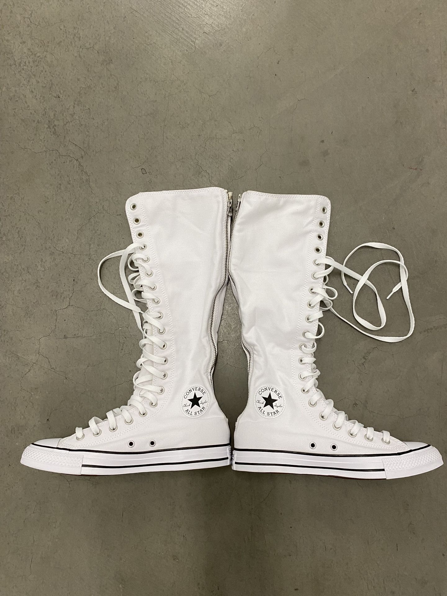 Converse Chuck Taylor All Star XXHI White Knee High Sneakers