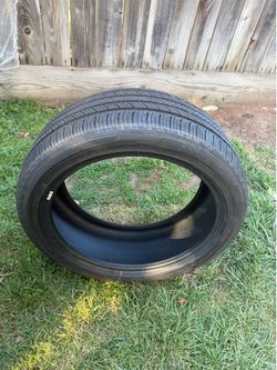 Single used tire 215/45/18.  HANKOOK