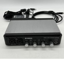 Yamaha GO46 Mobile Firewire Audio Interface XLR & 1/4” Inputs