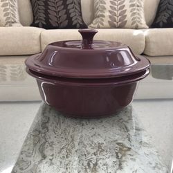 Pampered Chef 6C/1.5L Made In USA 1121 Red