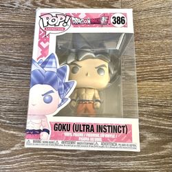 Dragonball Z Goku Ultra Instinct Funko Pop Vinyl Figure #38