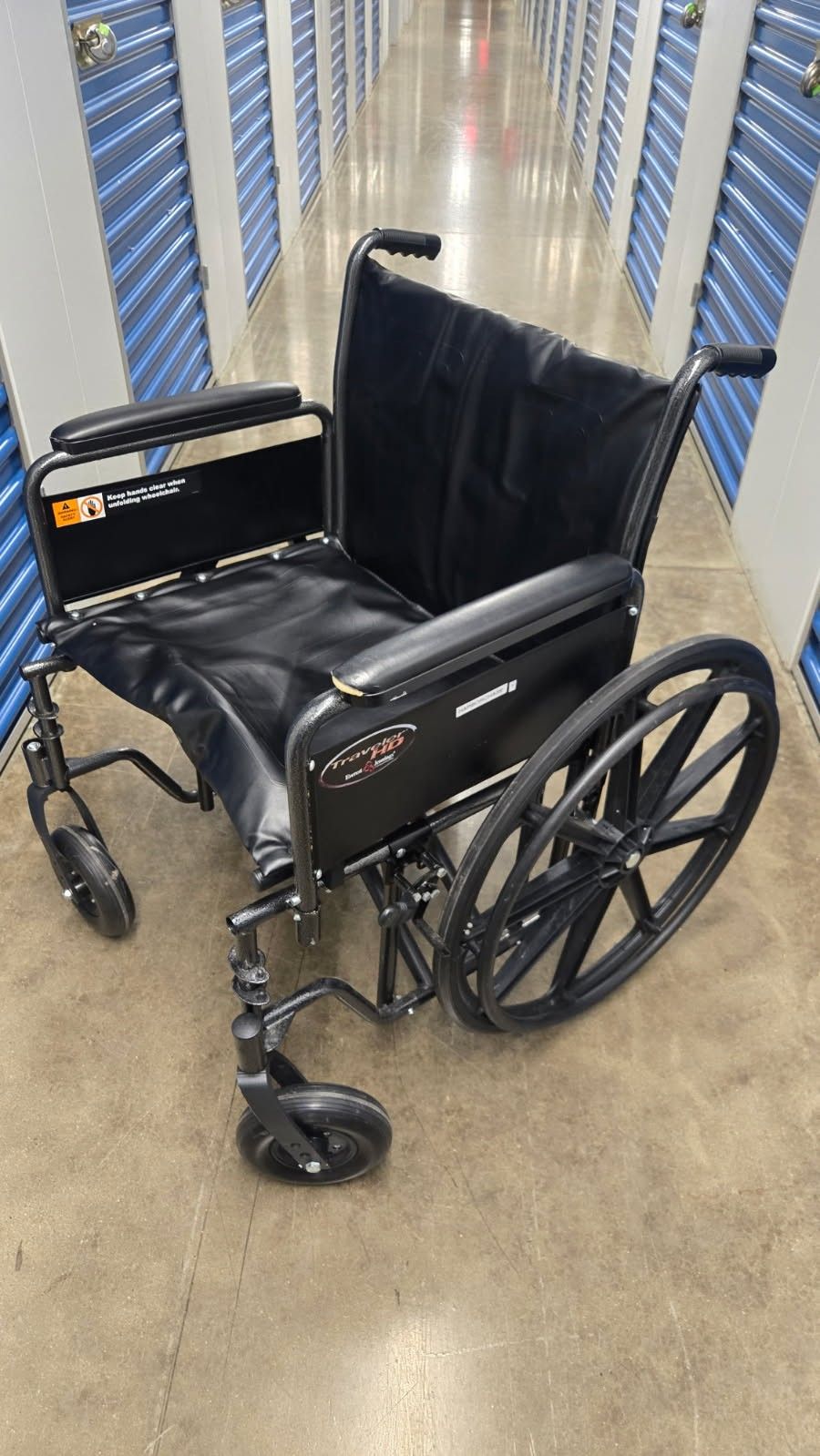 Wide Seat wheelchair 