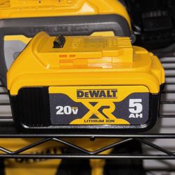 DEWALT 20V MAX XR Premium Lithium-Ion 5.0Ah Battery