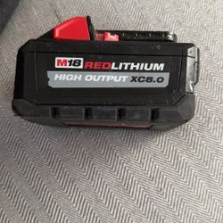Milwaukee Battery High Out Put Xc8.0