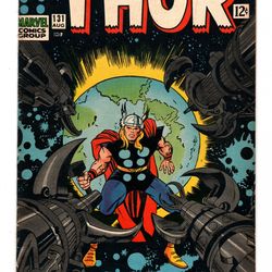 MIGHTY THOR #131 (1966) STAN LEE | JACK KIRBY | SILVER AGE | 6.0-7.0 | 1ST APPS