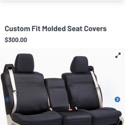 Coverking custom fit molded 2018 Subaru foresters seat covers