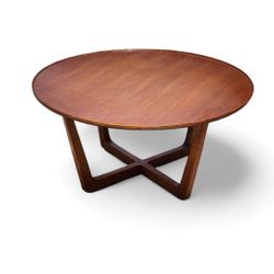 mid Century Walnut Coffee Table 