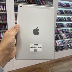 iPad 6 128GB Cellular + WiFi 