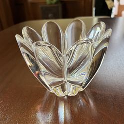 Crystal Fluted Candy Dish