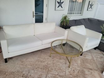 Couch, Chair & Table