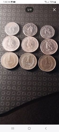 Monedas del salvador
