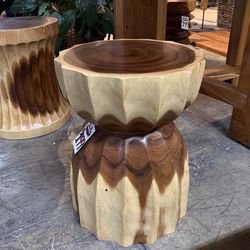 MEGA SALE! Monkey Pod Unique Stools (Take 20%Off)