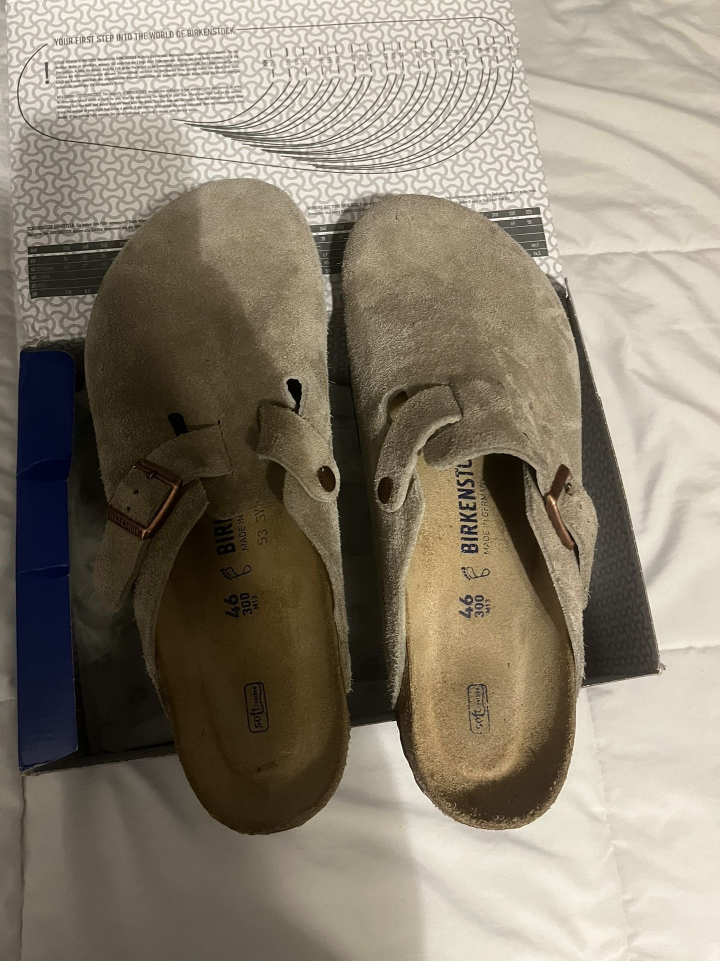 Taupe Birkenstock Clogs