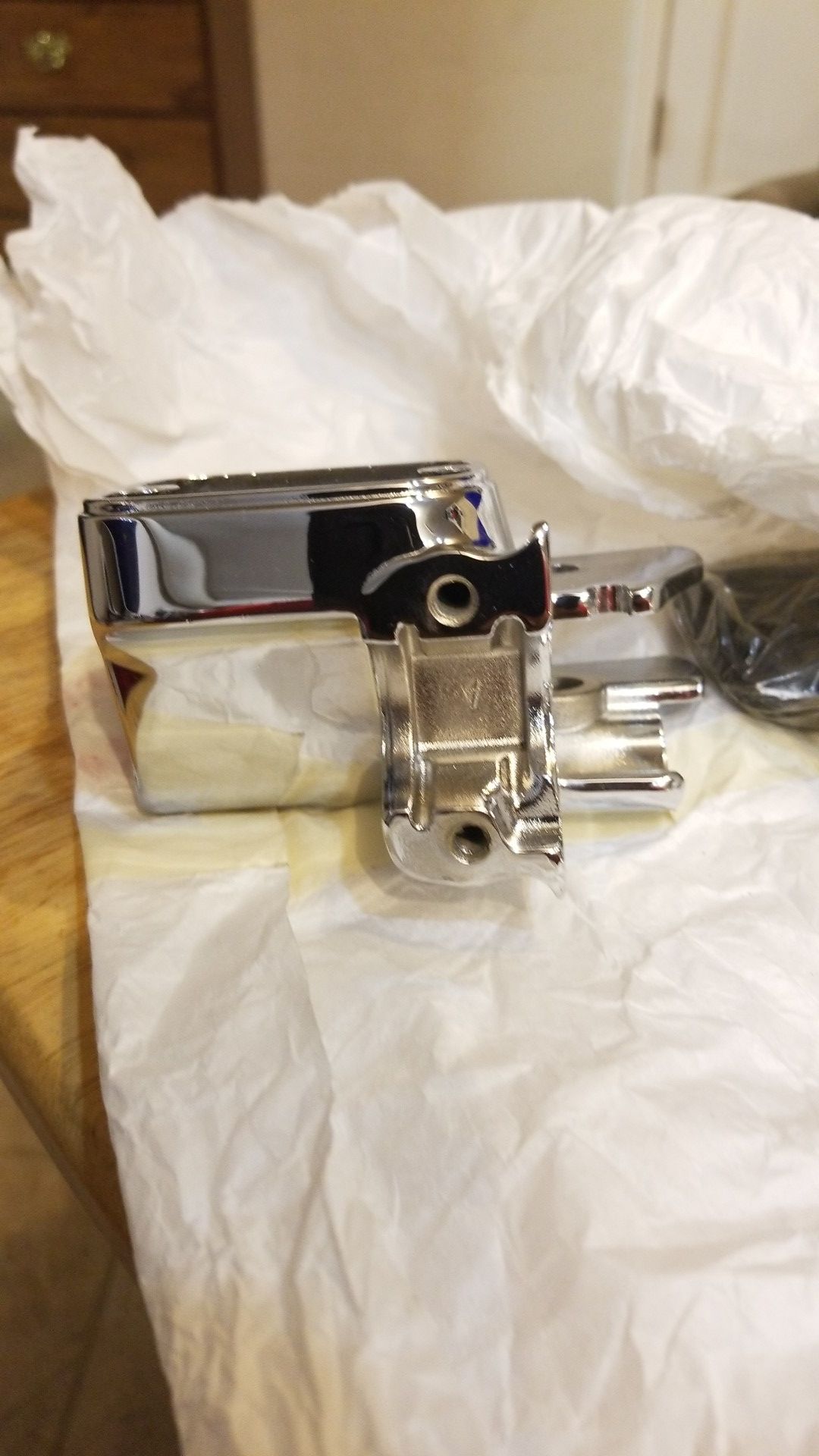 2012 Harley Davidson flstn chrome front brake Reservoir