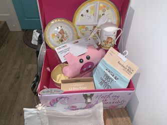 Unicorn Chest/Dish Set