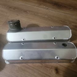 Sm Block Chevy Alum Valve Covers