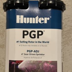 Brand New Unopened 2 Pack Hunter PGP -ADJ 4” Gear Driven Sprinkler