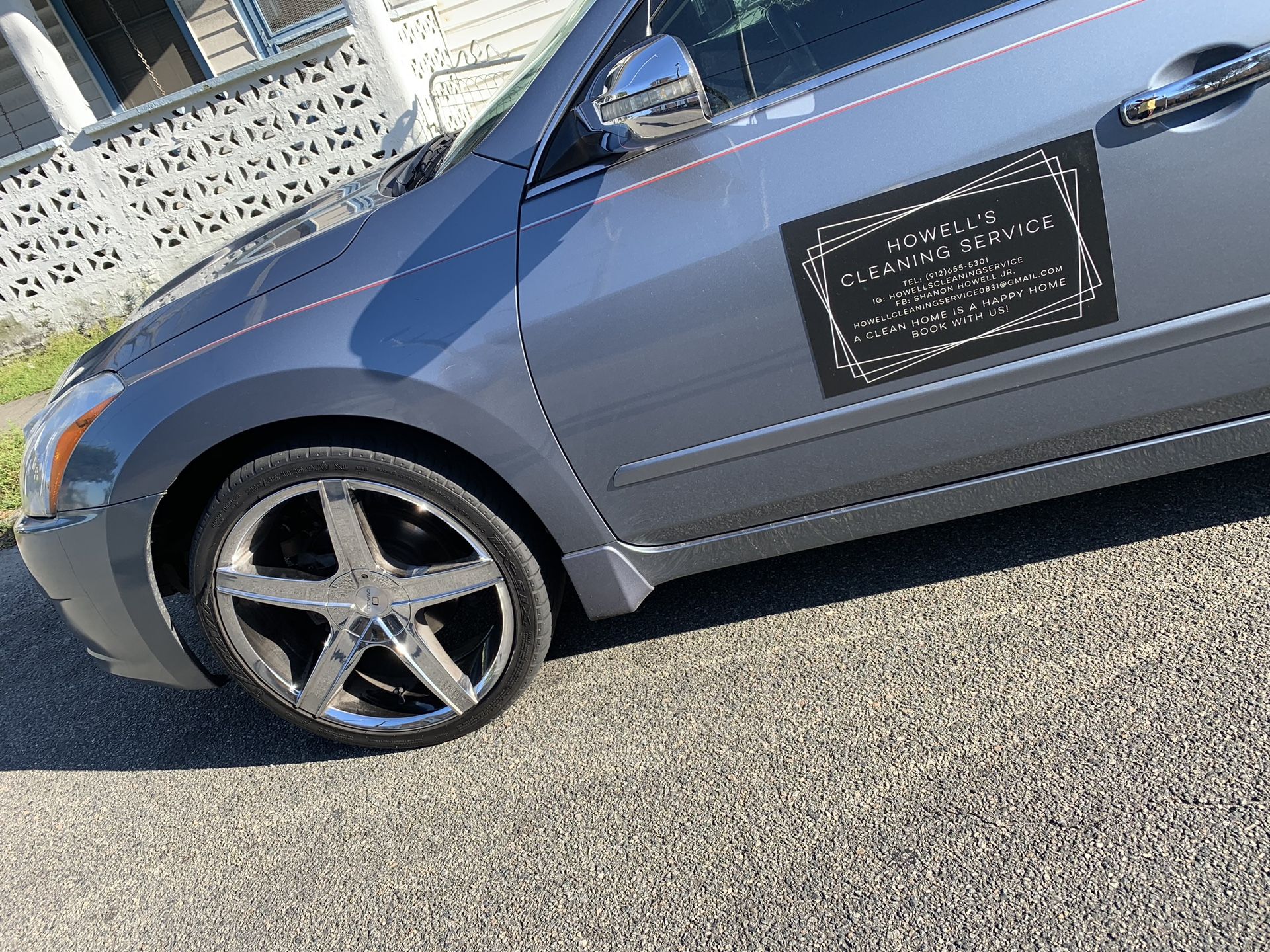 22” rims brand new tires