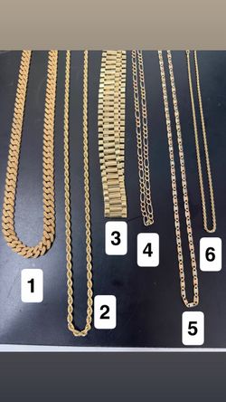 Real gold Necklaces