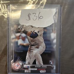 Aaron Judge rookie card