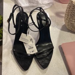 Black Zara Heels 