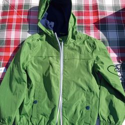 Boys Green Bomber Jacket