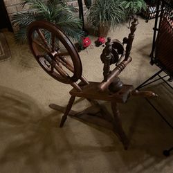 Antique Spinning Wheel