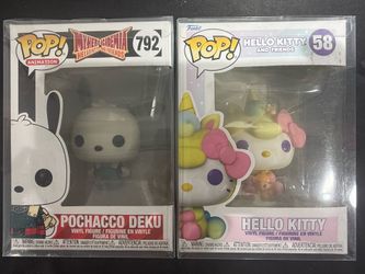 Funko Pop! Hello Kitty & Friends Lot 2 Hello Kitty #58 + Pochacco #792