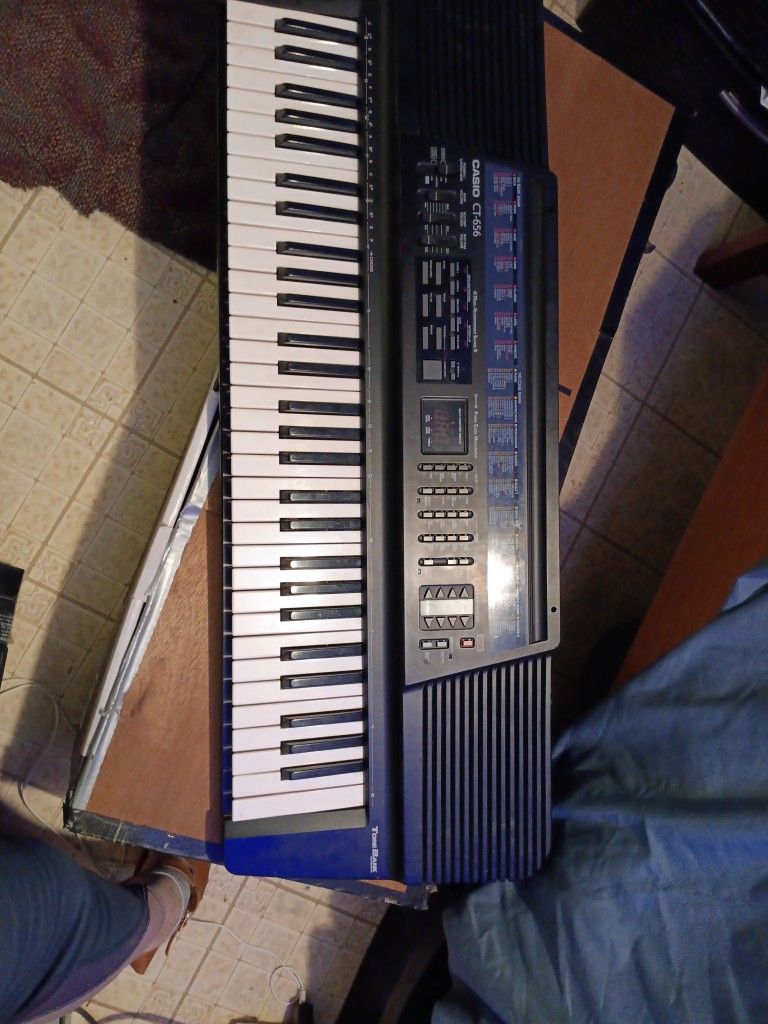 Casio Ct656 Tone Bank Key Board