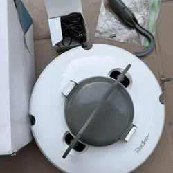 Redkey S100 Cordless Robot Pools Vacuum, Last 130Min,18° Slope Angle, Automatic Pool Vacuum for Above Ground Pool, Self-Parking Robotic Pool Cleaner w