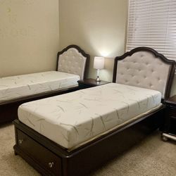 Girls Twin Bedroom Set