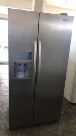 Kitchen aid side by side refrigerator