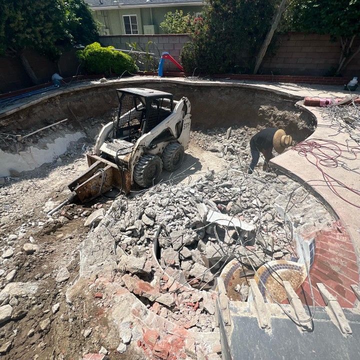Bobcat Breaker Pool Demo