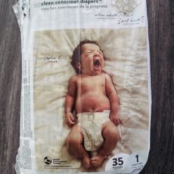  NEW BABY DISPONIBLE DIAPERS 35 CT