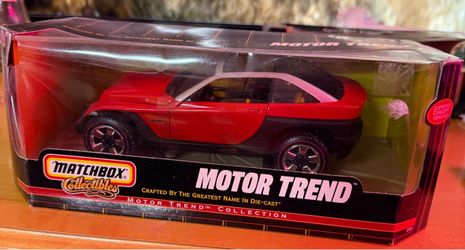 Matchbox jeepster concept motor trend 1/18 die cast