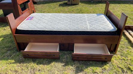 Used twin bunk beds