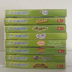 Leap Frog Leapster  Games Eight Total 